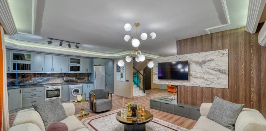 4 rooms Apartment in Oba, Turkey No. 17702