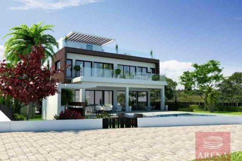 Вилла с 4 спальнями в Ларнака, Кипр №79645 5