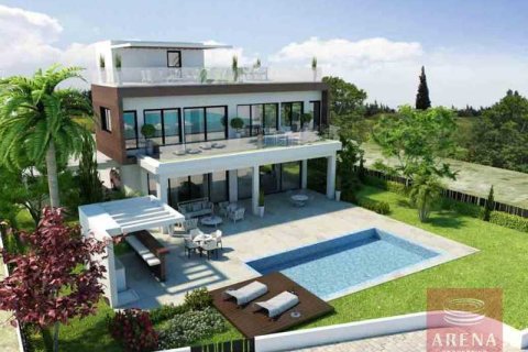 Вилла с 4 спальнями в Ларнака, Кипр №79645 4