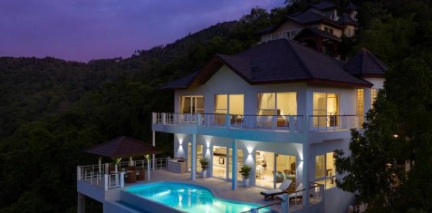 4 bedrooms Villa on the Ko Samui, Thailand No. 96055