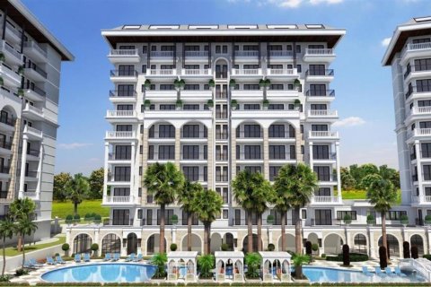 Квартира с 3 комнатами в Аланья, Турция №110107
