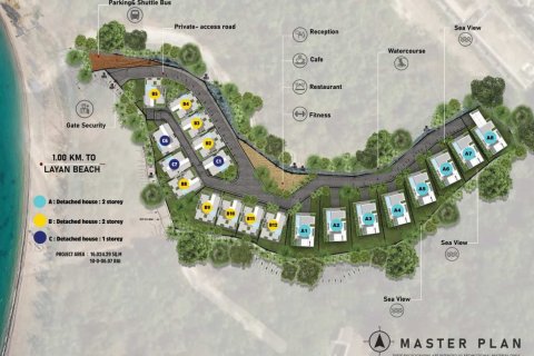 Вилла с 4 спальнями в Пляж Лаян, Таиланд №1780 12