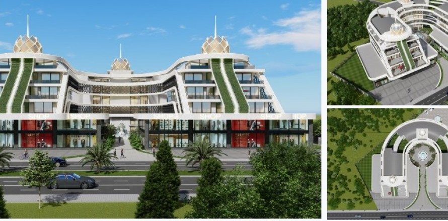 2 dormitorios  en Oba, Turkey No. 15899