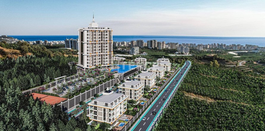 Квартира с 3 спальнями в Аланья, Турция №85204