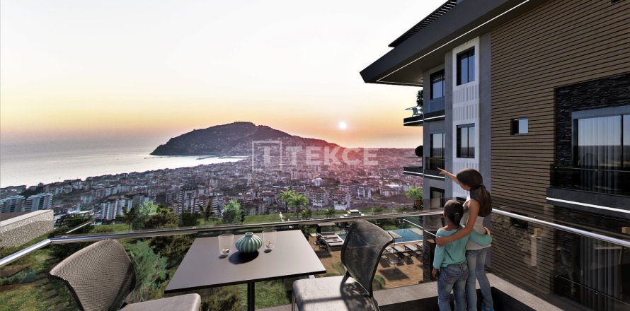 2 dormitorios Apartment en Alanya, Turkey No. 124131
