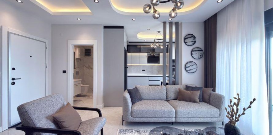 4 rooms Apartment in Alanya, Turkey No. 124224