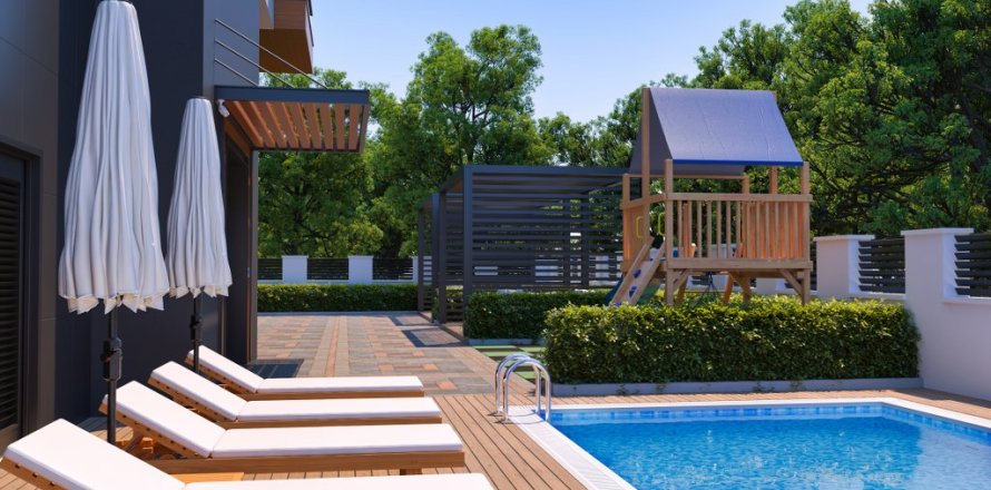 Пентхаус с 2 спальнями в Махмутлар, Турция №12303