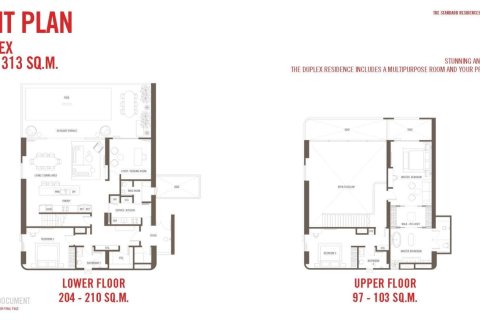 Кондоминиум  с 3 спальнями в Банг Тао, Таиланд №1823 12