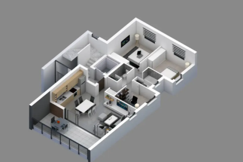 3 chambres Appartement à Agios Athanasios, Cyprus No. 64015 2