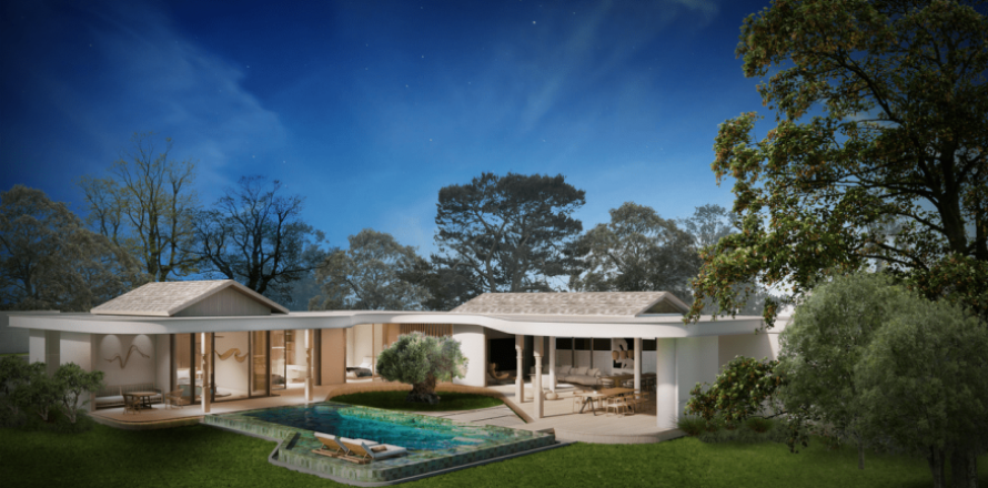 Вилла с 3 спальнями на Пхукет, Таиланд №97324