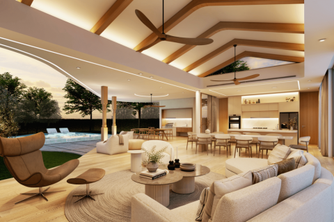 Вилла с 3 спальнями в Пхукет, Таиланд №97324 4