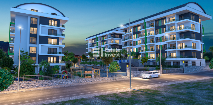 Квартира с 2 спальнями в Аланья, Турция №20165