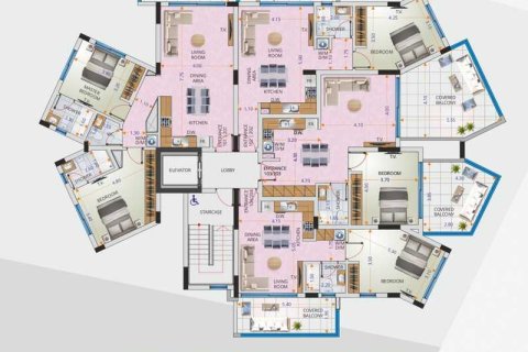 3 chambres Appartement à Larnaca, Cyprus No. 84550 15