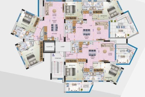 3 chambres Appartement à Larnaca, Cyprus No. 84550 14