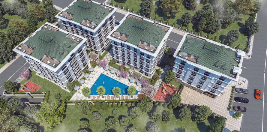 2 dormitorios Apartment en Bueyuekcekmece, Turkey No. 121398