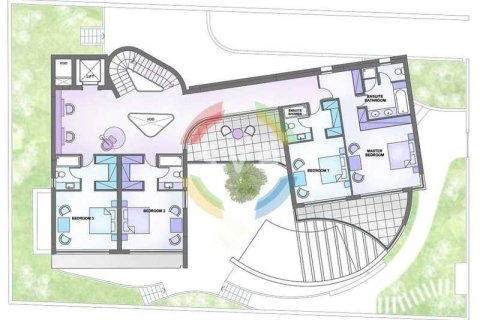 Вилла с 5 спальнями в Лимассол, Кипр №82403 7