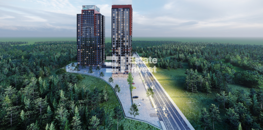 Квартира с 2 спальнями в Стамбул, Турция №115241