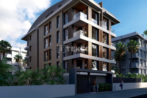 Квартира с 3 спальнями в Анталья, Турция №122975