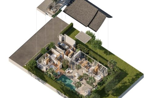 Вилла с 3 спальнями в Пляж Сурин, Таиланд №2070 5