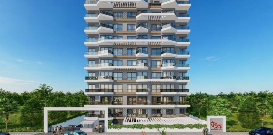 Квартира с 2 комнатами в Махмутлар, Турция №92589