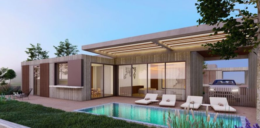 Бунгало с 3 спальнями в Хлорака, Кипр №79504