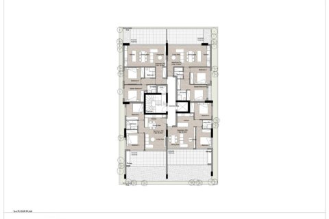 Квартира с 2 спальнями в Никосия, Кипр №105431 7