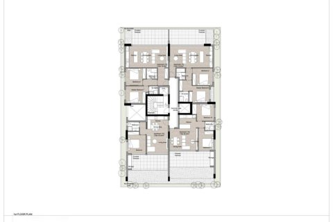 Квартира с 2 спальнями в Никосия, Кипр №105431 5