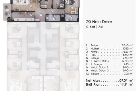 3 bedrooms Apartment in Ho Chi Minh, Vietnam No. 20787 9