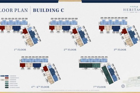 Кондоминиум с 3 спальнями в Банг Тао, Таиланд №1871 9