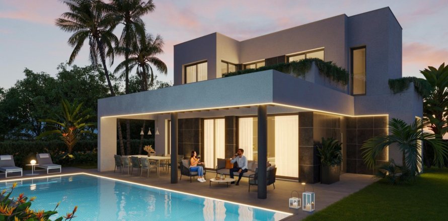 Вилла с 5 спальнями в Бенидорм, Испания №111796