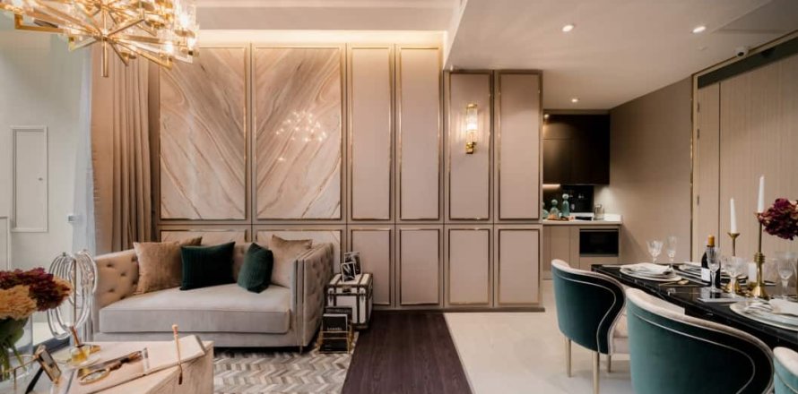 Кондоминиум  с 2 спальнями в Бангкок, Таиланд №341