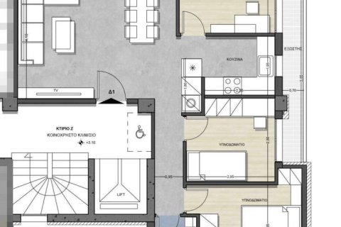 3 bedrooms Apartment in Thermi, Greece No. 108631 2