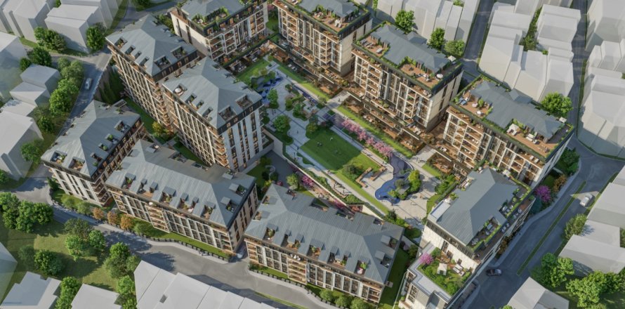 Квартира с 2 спальнями в Стамбул, Турция №114941