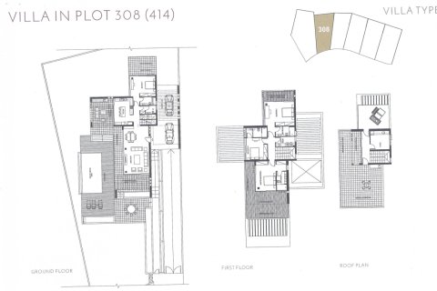 Вилла с 4 спальнями в Пафос, Кипр №37974 6
