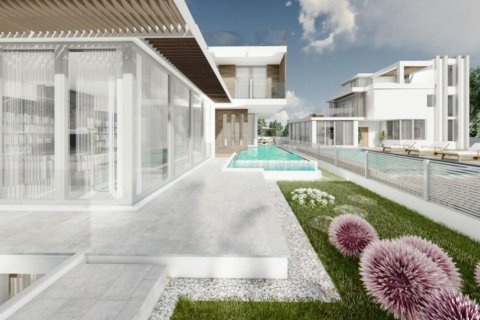 Вилла с 5 спальнями в Ларнака, Кипр №107009 14