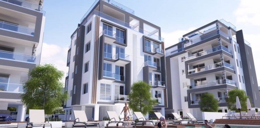 Квартира с 2 спальнями в Като Полемидия, Кипр №36658