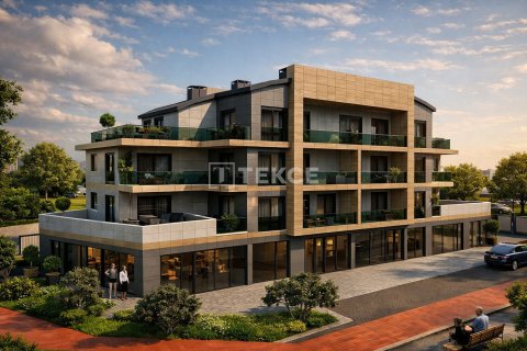 Квартира с 3 спальнями в Аксу, Турция №123052