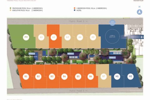 3 bedrooms Villa in Cha-am, Thailand No. 1830 10