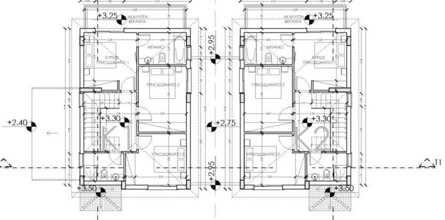 3 bedrooms House in Geroskípou, Cyprus No. 37197