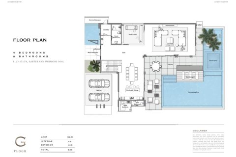 4 dormitorios Villa en Layan Beach, Thailand No. 1986 8