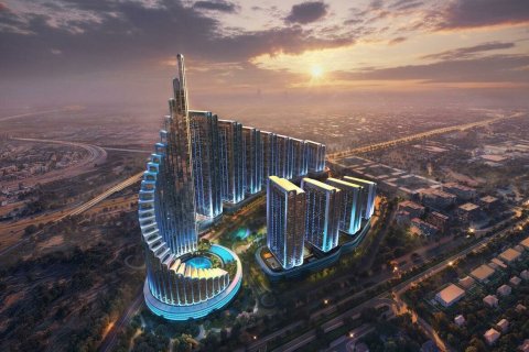 Квартира студия в Дубай, ОАЭ №122074