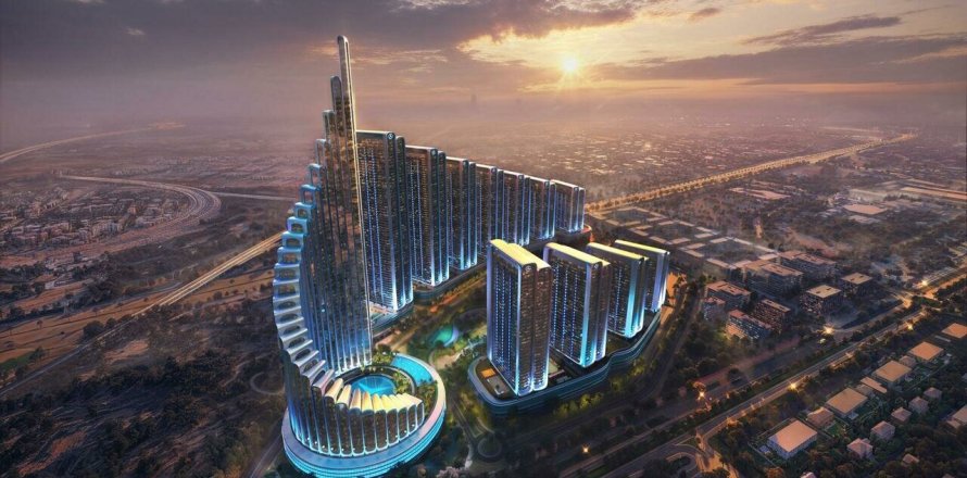 Квартира студия в Дубай, ОАЭ №122074