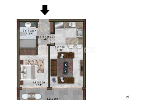 2 chambres Penthouse à Chau Lang, Vietnam No. 10991 14