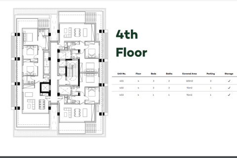 Квартира с 3 спальнями в Лимассол, Кипр №80900 8