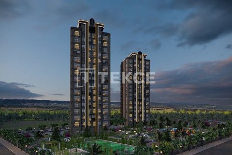 Квартира с 4 спальнями в Мерсин, Турция №129177