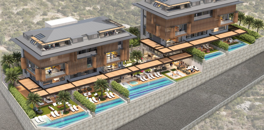 3 chambres Penthouse à Alanya, Turkey No. 12028