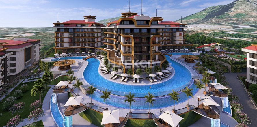 3 dormitorios Penthouse en Alanya, Turkey No. 123696