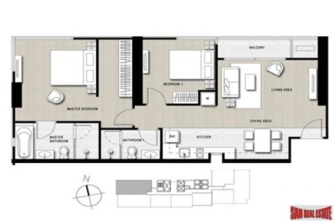 2 bedrooms Apartment in Bangkok, Thailand No. 96117 24