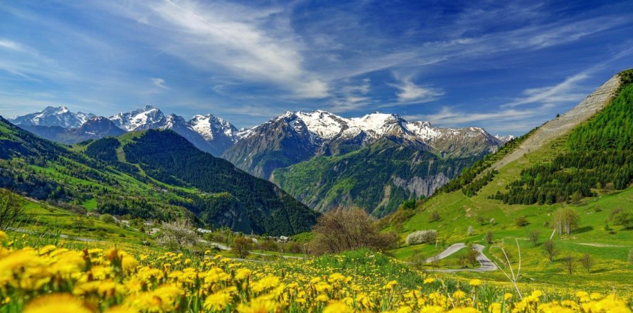 2 dormitorios Apartment en Huez, France No. 100169