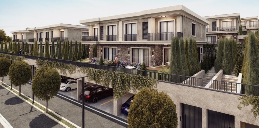 Недвижимость с 4 спальнями в Бахчелиэвлер, Турция №13601